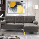 Infinite 85 Sectional - Available in 3 colours (Dark Grey, Grey, Beige)