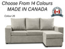 Nadia Sectional With Reversible Chaise
