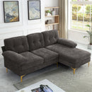 Infinite 85 Sectional - Available in 3 colours (Dark Grey, Grey, Beige)