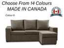 Nadia Sectional With Reversible Chaise