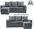 Nadia Sectional With Reversible Chaise