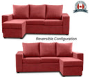 Nadia Sectional With Reversible Chaise