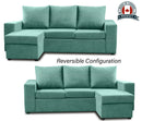 Nadia Sectional With Reversible Chaise