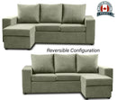 Nadia Sectional With Reversible Chaise
