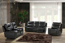 Serene Power Recliner Sofa (Charcoal)