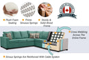 Nadia Sectional Made In Canada 3x2