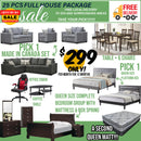 25 Pcs Full House Package - $299 Per Month 'Select Pay With Affirm' At Checkout