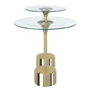 Daisy 2pc Accent Table Set in Gold