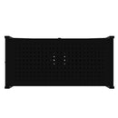 Kuby Foldable 4-Tier Shelf in Black