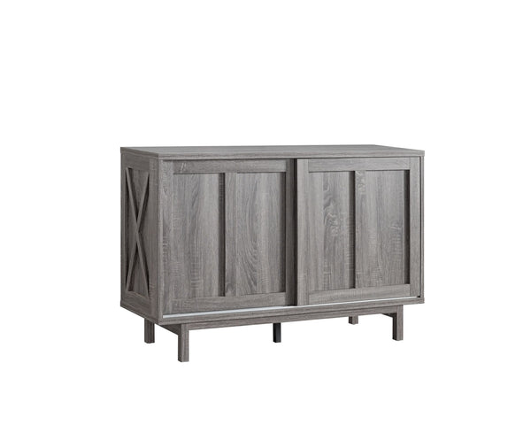 Distressed Buffet - Server (Grey)