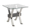 Ezra End Table (Grey & Silver)