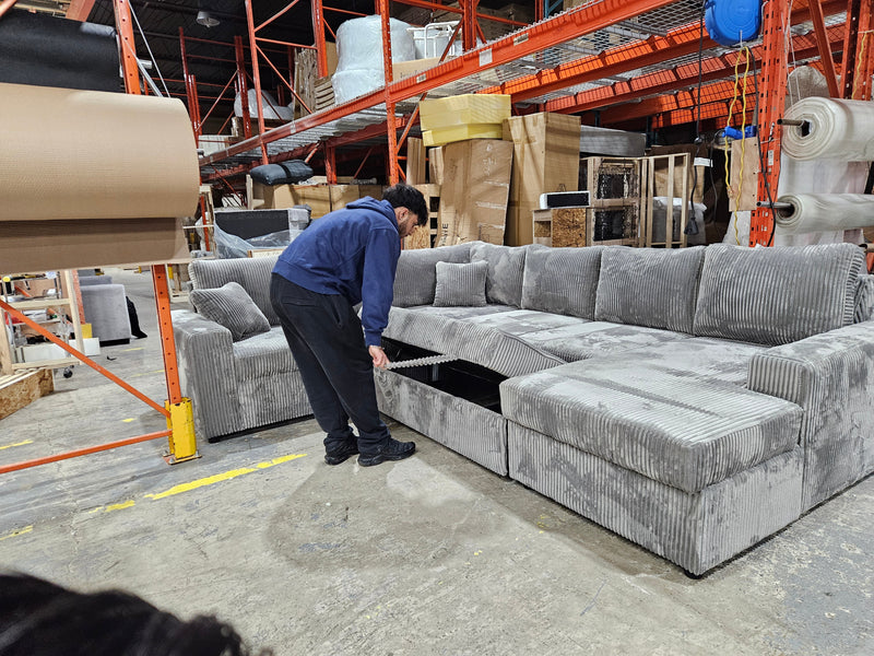 Algonquin Sofa Bed Sectional - Made In Canada