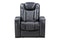 Power Recliner Chair With USB Charger + LED Lights & More (Black)