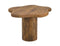 Mayal Mid-Century Modern Walnut Coffee Table with Unique Freeform Design