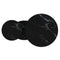 Elara Black Sintered Stone Coffee Table with Rotating Extendable Top