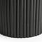 Jilsa Black Marble Top Coffee Table with Solid Mango Wood Base