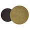 Adira 2pc Round Coffee Table Set: Antique Gold & Black Rustic Modern Design