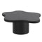 Mayal 2pc Coffee Table Set in Black: Mid-Century Modern Freeform Design for Any Home