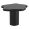 Mayal 2pc Coffee Table Set in Black: Mid-Century Modern Freeform Design for Any Home