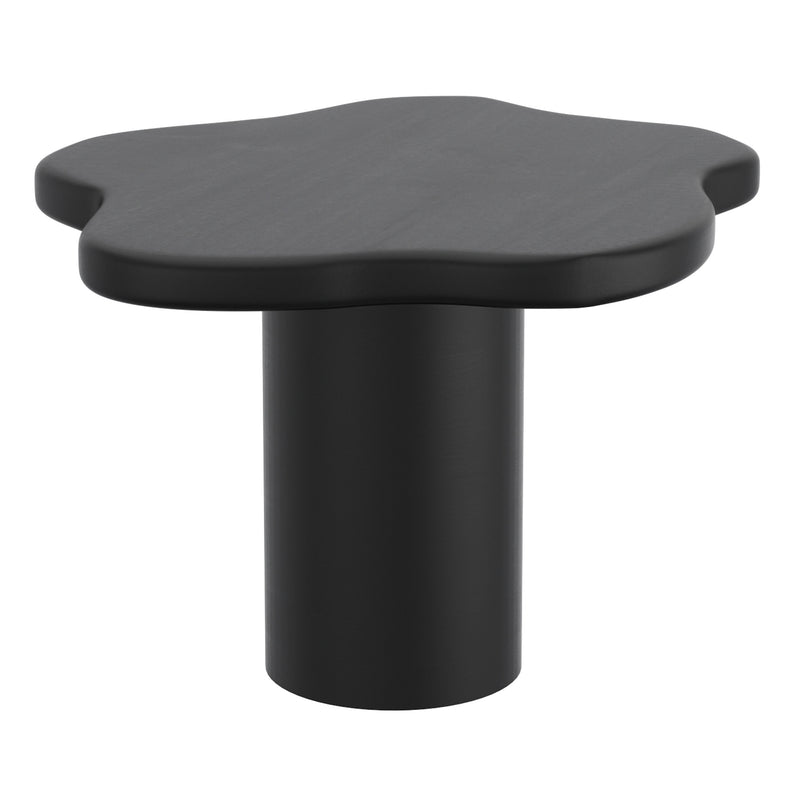 Mayal 2pc Coffee Table Set in Black: Mid-Century Modern Freeform Design for Any Home