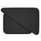 Modern Black 2-Piece Triangle Coffee Table Set with Solid Mango Wood