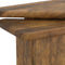 Draco 2-Piece Mid-Century Modern Solid Mango Wood Nesting Coffee Table Set