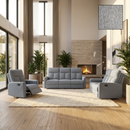 Plush Core Recliner Series - Sofa, Loveseat & Chair (All 3 Pcs)