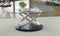 Chantal Coffee Table (Silver & Black)