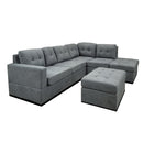 [ 9289 Sectional With Free Storage Ottoman ] - Custom Furniture Manufacturer Brampton, Toronto, Vaughan, Mississauga, Ontario, Oakville, Hamilton