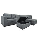 [ 9289 Sectional With Free Storage Ottoman ] - Custom Furniture Manufacturer Brampton, Toronto, Vaughan, Mississauga, Ontario, Oakville, Hamilton