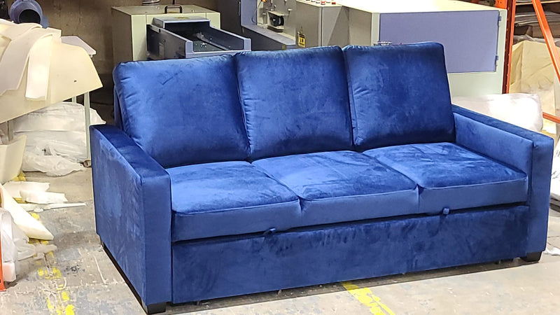 Made to order, SOLD IN STORE ONLY, L Shaped Sectional with Pull-Out bed