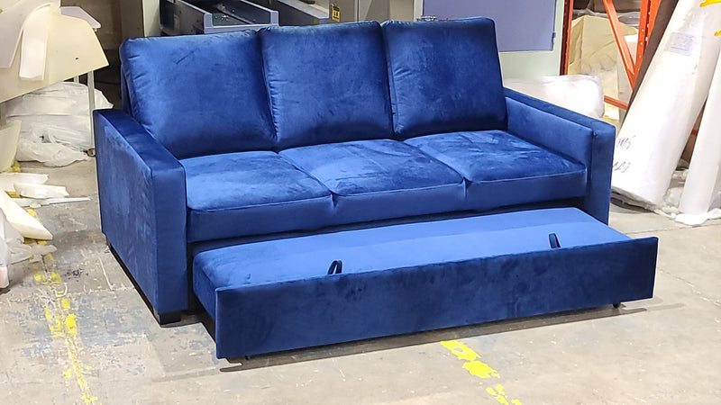 Made to order, SOLD IN STORE ONLY, L Shaped Sectional with Pull-Out bed