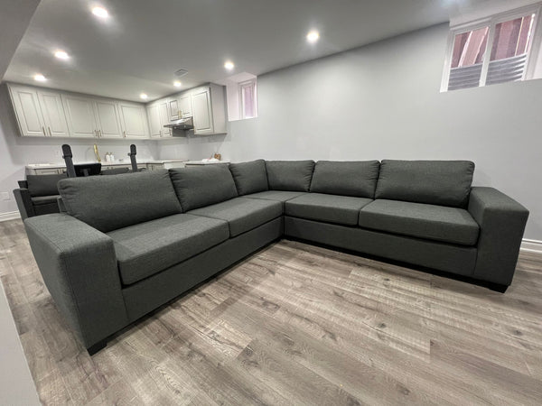 Made to order, SOLD IN STORE ONLY, L Shaped Sectional