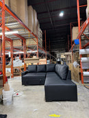 Black Faux Leather Brock Series