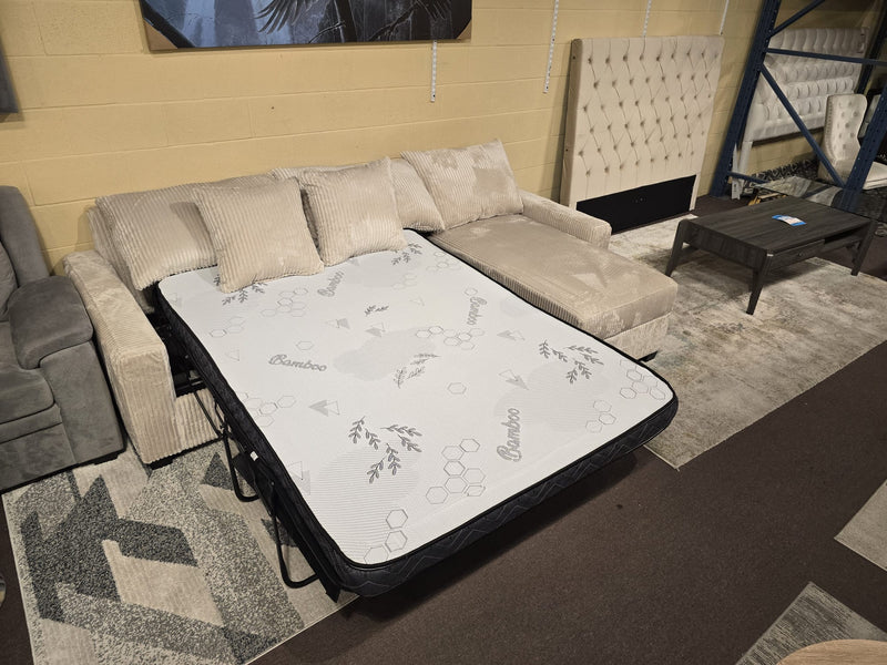 Cloud Sofa bed with Storage Chaise