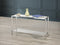 Console Table With Acrylic Legs (Silver)