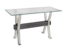 Ezra Console Table (Grey & Silver)