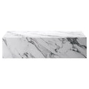 [ Abby Rectangular Coffee Table in Bulgari White ] - Custom Furniture Manufacturer Brampton, Toronto, Vaughan, Mississauga, Ontario, Oakville, Hamilton