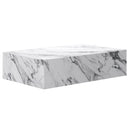 [ Abby Rectangular Coffee Table in Bulgari White ] - Custom Furniture Manufacturer Brampton, Toronto, Vaughan, Mississauga, Ontario, Oakville, Hamilton