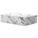 [ Abby Rectangular Coffee Table in Bulgari White ] - Custom Furniture Manufacturer Brampton, Toronto, Vaughan, Mississauga, Ontario, Oakville, Hamilton