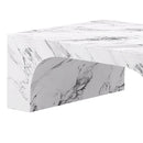 [ Addy Rectangular Coffee Table in Bulgari White ] - Custom Furniture Manufacturer Brampton, Toronto, Vaughan, Mississauga, Ontario, Oakville, Hamilton
