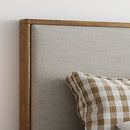 [ Andy 78" King Platform Bed ] - Custom Furniture Manufacturer Brampton, Toronto, Vaughan, Mississauga, Ontario, Oakville, Hamilton