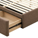 [ Anne 54" Double Platform Bed ] - Custom Furniture Manufacturer Brampton, Toronto, Vaughan, Mississauga, Ontario, Oakville, Hamilton