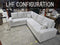 Banff Sectional Sofa Bed With Storage Seats - Made In Canada