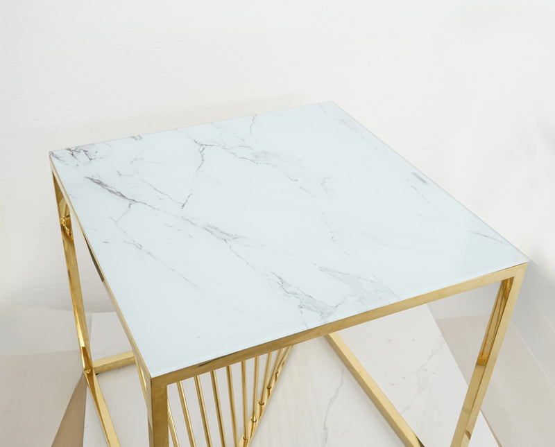 Harmony Side Table (Gold)