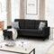 9078 Reversible Sectional Available In Black & Grey