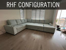 Harbour Sofa Bed Sectional With Wireless Chargers, Cup Holders & Storage Chaise- Made In Canada