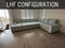 Harbour Sofa Bed Sectional With Wireless Chargers, Cup Holders & Storage Chaise- Made In Canada