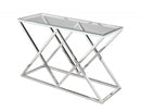 Nexus Sofa Table (Silver)