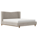 [ Dora 78" King Platform Bed ] - Custom Furniture Manufacturer Brampton, Toronto, Vaughan, Mississauga, Ontario, Oakville, Hamilton